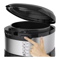 Компактная фритюрница Fry Uno AF215D10, серебристый Компактная фритюрница Fry Uno AF215D10, серебристый