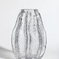 Ваза стекло настольная "Кэли" 21х12х6 см, прозрачный
