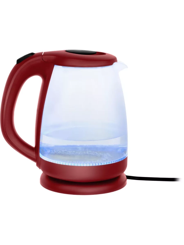 Чайник HYK-G1002 1.7л. 2200Вт бордовый
