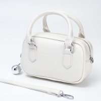 Сумка женская, 20*9*12, отд на молнии, длин ремень, белый Сумка женская, 20*9*12, отд на молнии, длин ремень, белый