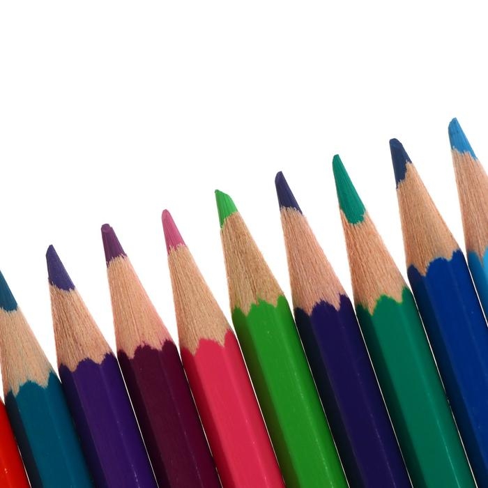 Карандаши 36 цветов Faber-Castell ECO Карандаши 36 цветов Faber-Castell ECO "Замок" 1201 7/2.8 шестигранный корпус, с точилкой, микс