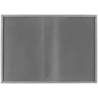 Обложка для паспорта Nubuk, светло-серая