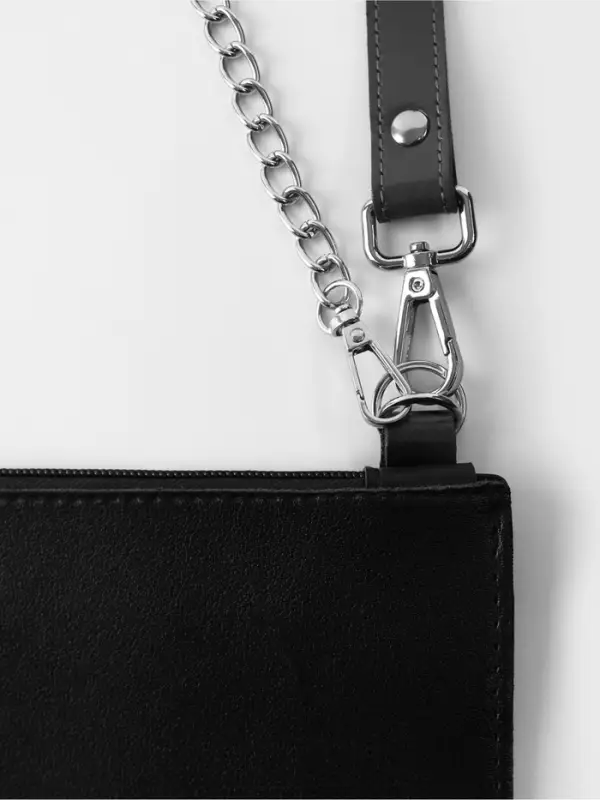 Полукольцо для сумок двойное, d=15 мм, толщина - 1 мм, 2 шт., цвет серебряный