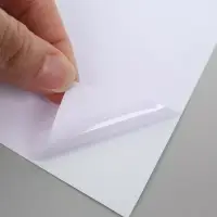 Стикеры эпоксидные прозрачные заготовки 3D 100 шт 2,5 x 2,5 см + самоклеящаяся бумага