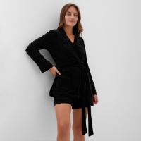 Жакет женский KAFTAN "Бархат" р. 42, черный