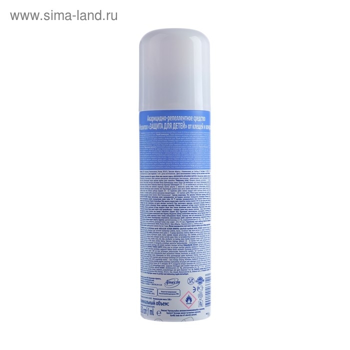 Аэрозоль от клещей и комаров, для детей "Mosquitall",  150 мл