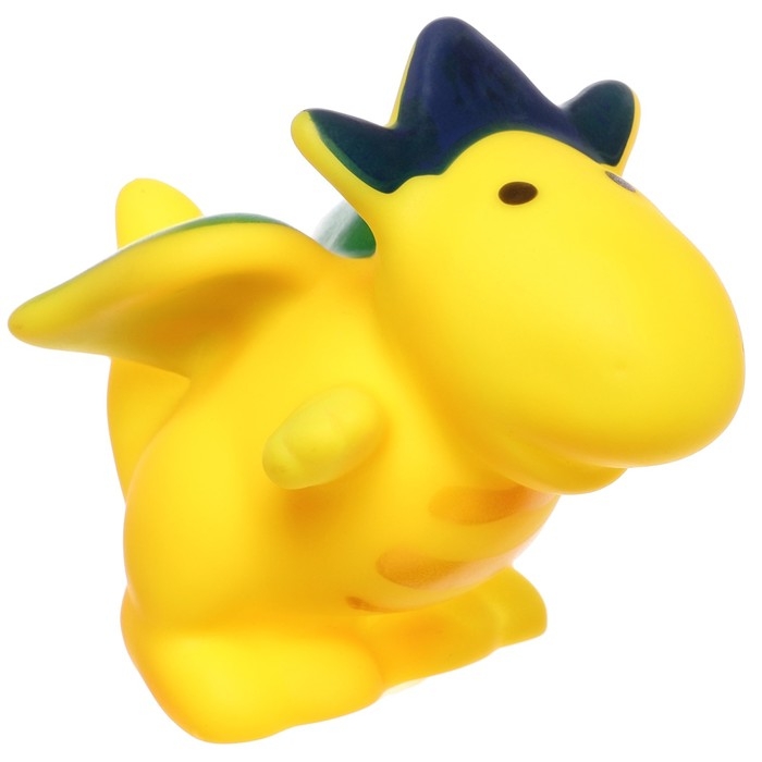 Набор резиновых игрушек для ванны &laquo;Динозавры&raquo;, 6 шт, Крошка Я