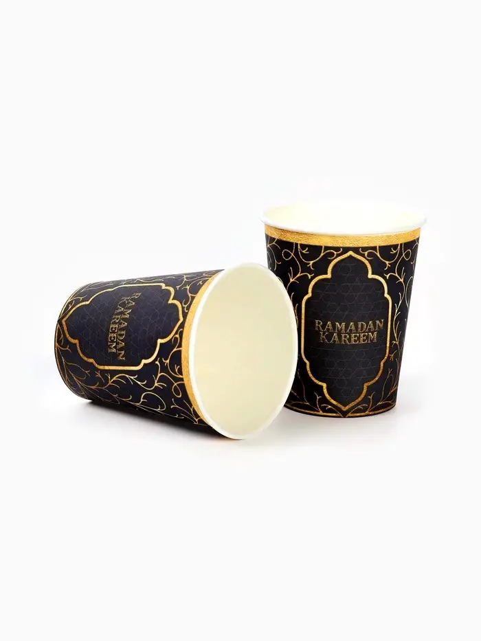 МП Набор бумажной посуды &laquo;Ramadan&raquo;, синий, 12 персон