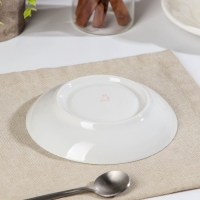 Блюдце чайное фарфоровое «Веселый Колобок», d=14 см, микс Блюдце чайное фарфоровое «Веселый Колобок», d=14 см, микс