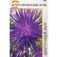 Семена Астра гигант Лучи Синяя 0,3 г