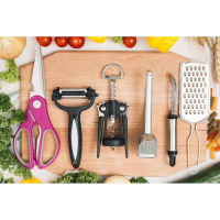 Штопор Доляна &laquo;Профи&raquo;, 19 см, цвет чёрный