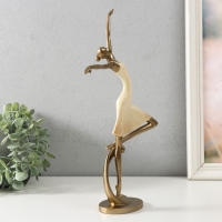 Сувенир полистоун "Полёт" песочная с бронзой 17,5х6х33 см