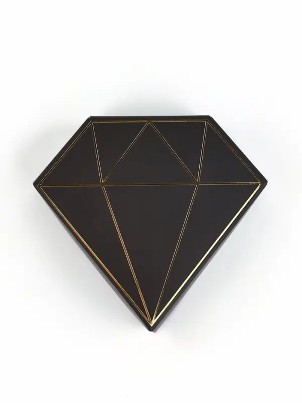 Коробка подарочная под бижутерию &laquo;Чёрная, тиснение&raquo;, 10 х 9 х 3.5 см