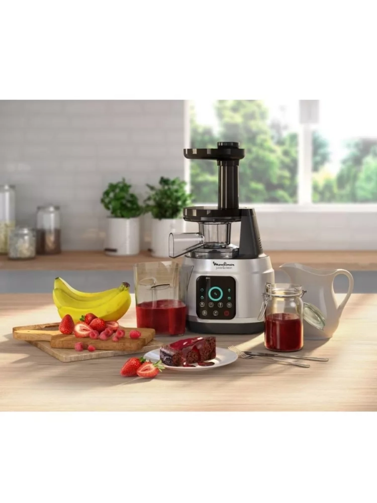 Шнековая соковыжималка Juice & Clean ZU420E10, 4 программы