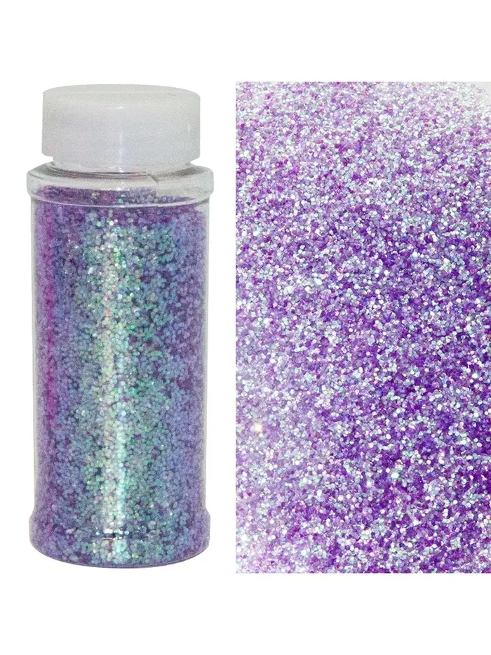 Конфетти &laquo;Шестиугольники&raquo; сиреневые, перламутр, 0.1 см, 90 г