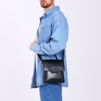 Сумка мужская, цвет чёрный Сумка мужская, цвет чёрный