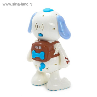 Игрушка &laquo;Собачка&raquo;, работает от батареек, танцует, световые и звуковые эффекты