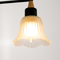 Плафон "Снежинка" E27 бесцветн.матир.