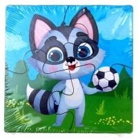 Пазл 4 в 1, 10х10 см