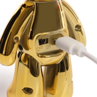 Супербол &laquo;Мишка Флай&raquo;, летает, работает от аккумулятора, цвет золотой