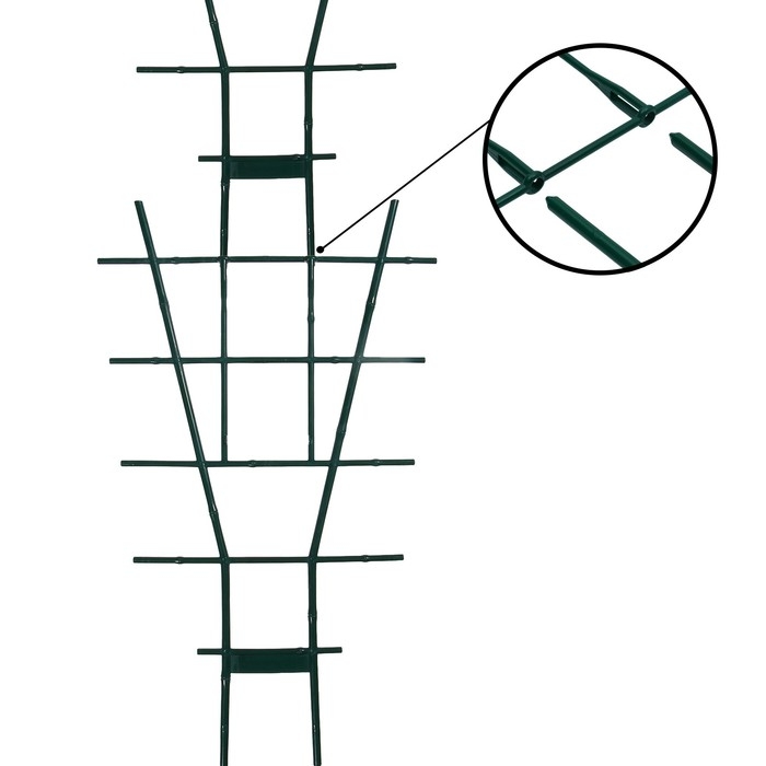 Шпалера, 48 &times; 29 &times; 0.5 см, пластик, зелёная, Greengo