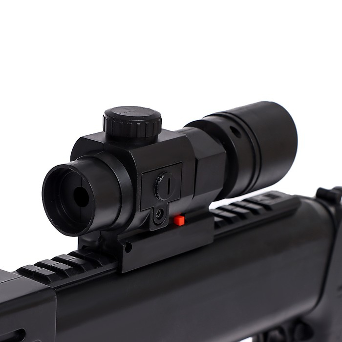 Детское оружие Дробовик пневматический «Охотник», с лазером Детское оружие Дробовик пневматический «Охотник», с лазером