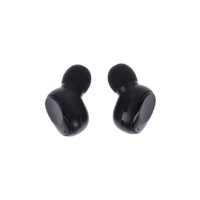 Наушники беспроводные VBT 1.17, TWS, вакуумные, BT5.1, 30/200 мАч, с подсветкой, чёрные