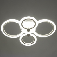 Люстра "Кольца" LED 80Вт Белый 2700-6400к 60х45х14 Люстра "Кольца" LED 80Вт Белый 2700-6400к 60х45х14