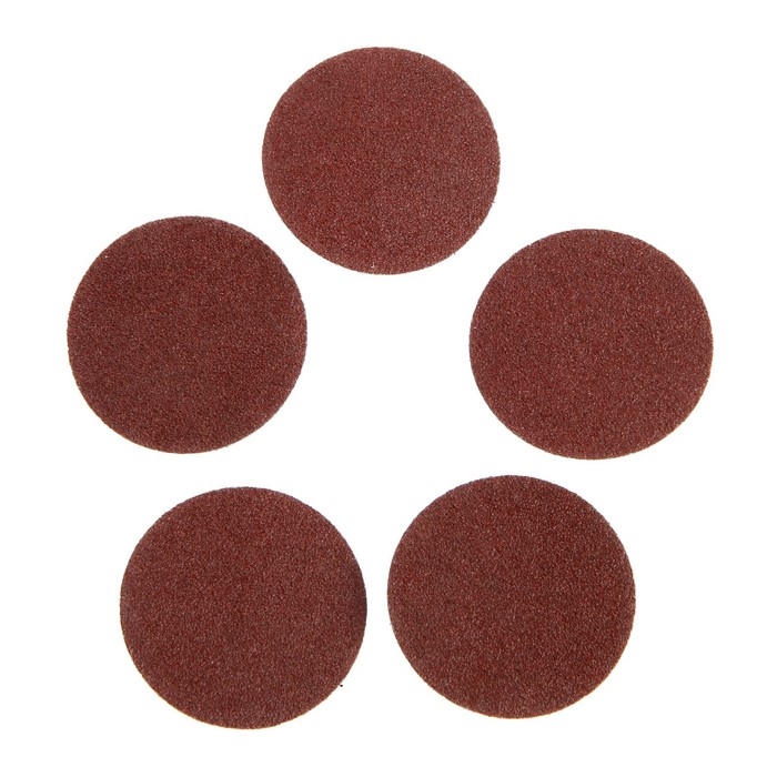 Круг абразивный шлифовальный ТУНДРА, для дрели, М8, 75 мм, Р80, 5 шт. Круг абразивный шлифовальный ТУНДРА, для дрели, М8, 75 мм, Р80, 5 шт.