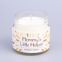 Свеча ароматическая в банке "Лесная тропа", совый воск, 80 г