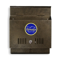 Ящик почтовый с замком, горизонтальный &laquo;Широкий&raquo;, бронзовый