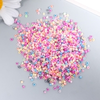 Бисер стекло 12/0 "Перламутр. Меланж. Зефирные цвета" 30 гр