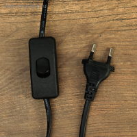 Лампа настольная 320612/1 E14 40Вт черный 16х16х35 см RISALUX Лампа настольная 320612/1 E14 40Вт черный 16х16х35 см RISALUX