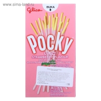 Бисквитные палочки POCKY со вкусом клубники, 45 г