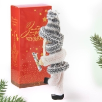 Ёлочная игрушка новогодняя новогодняя &laquo;Новый год: Снежных радостей&raquo;, 14 см х 7 см х 3 см