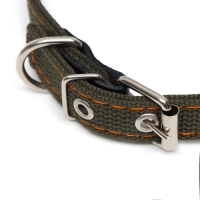 Ошейник брезентовый безразмерный двухслойный, 50 х 2 см, ОШ 22-45 см Ошейник брезентовый безразмерный двухслойный, 50 х 2 см, ОШ 22-45 см