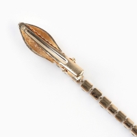 Заколка прядь со стразами новогодняя &laquo;You are s diamond&raquo;, на Новый год, длина 50 см