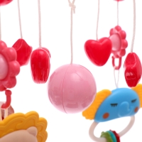 Музыкальный мобиль &laquo;Волшебные сны&raquo;, русская озвучка, проекция, цвет розовый