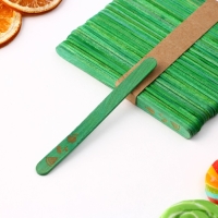 Палочки для мороженого деревянные &laquo;Фрукты&raquo;, набор 50 шт, 11.4 х 1 см