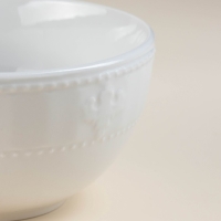 Набор салатников фарфоровых SL Home &laquo;Винтаж фрэнч&raquo;, 800 мл, d=15 см, цвет белый