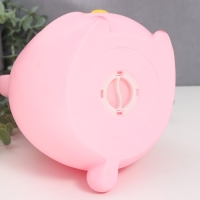 Копилка пластик "Зайчик - пухляш с сердцем/цветком" МИКС 16х15,5х23 см Копилка пластик "Зайчик - пухляш с сердцем/цветком" МИКС 16х15,5х23 см