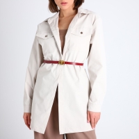 Ремень женский, ширина 1.4 см, пряжка металл, цвет бордовый