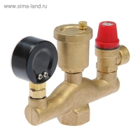 Группа безопасности "СТМ" ТЕРМО, для котлов отопления, 1", Ш - образная