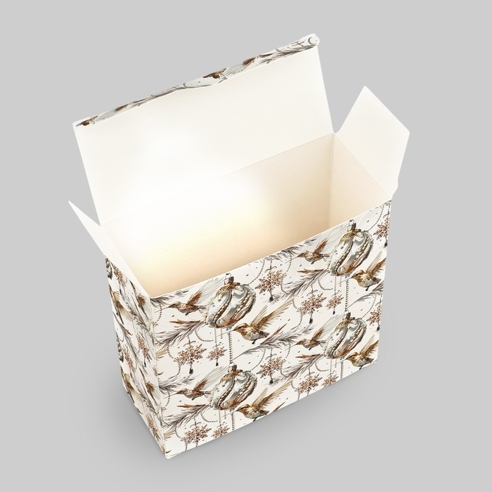 Коробка новогодняя складная &laquo;Роскошный Новый год&raquo; 12.3 х 21 х 5.3 см, Новый год