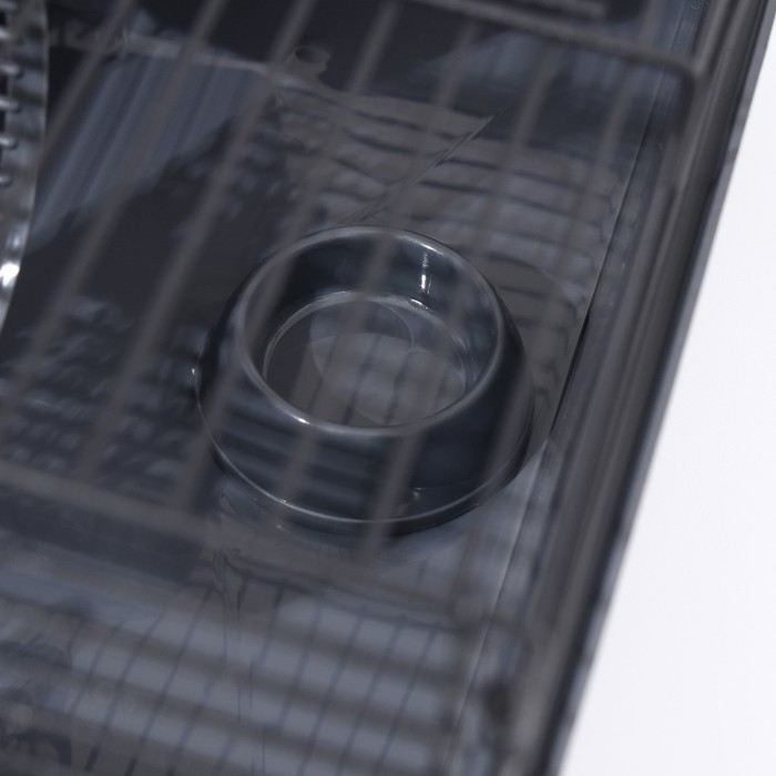 Клетка-мини для грызунов Клетка-мини для грызунов "Пижон" №1-1, с наполнением, 27 х 15 х 13 см, серая