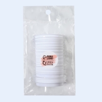 Палетка (лунка) для смешивания клея, набор - 40 шт, 4,8 × 0,5 см, цвет белый Палетка (лунка) для смешивания клея, набор - 40 шт, 4,8 × 0,5 см, цвет белый