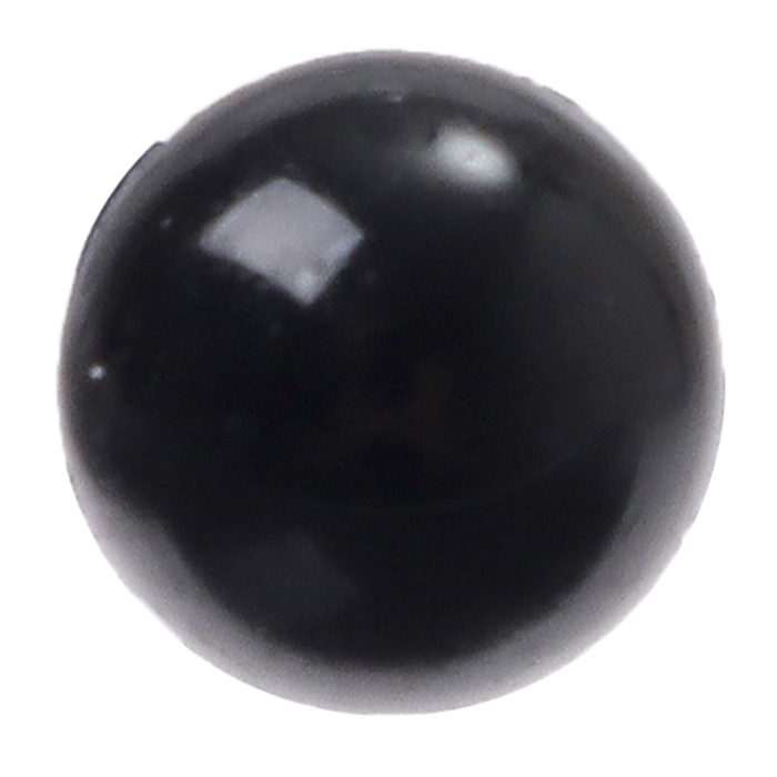 Глаза винтовые с заглушками, набор 30 шт., размер 1 шт. &mdash; 1,2 см, цвет чёрный