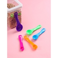 Набор мерных ложек Доляна &laquo;Креатив&raquo;, 5 шт: 1 мл, 2,5 мл, 5 мл, 7,5 мл, 15 мл, цвет МИКС