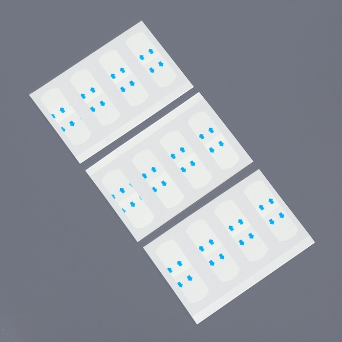 Тейпы под макияж для коррекции овала лица, набор - 12 шт