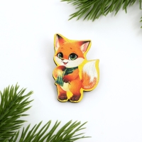 Подарочный набор новогодний блокнот, карандаши, наклейки и значок «Сказочного нового года» Подарочный набор новогодний блокнот, карандаши, наклейки и значок «Сказочного нового года»